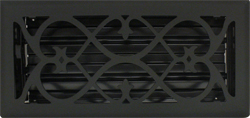 Victorian Flat Black Register
